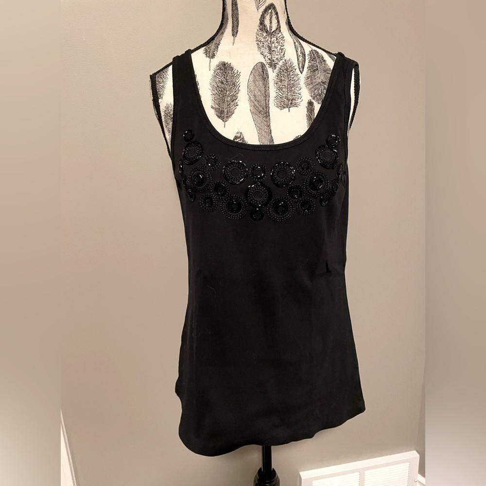 Lady Hathaway Beaded Tanktop